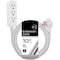 Cordinate Extension Cord, Indoor, 3 Outlets, Tan/White, 10 ft 37914 - alternate 1